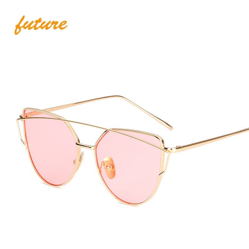 Óculos de Sol Feminino Designer Rose Gold 2019