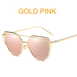 Óculos de Sol Feminino Designer Rose Gold 2019