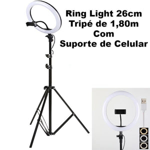 Ring Light Beauty 180cm - Frete Grátis