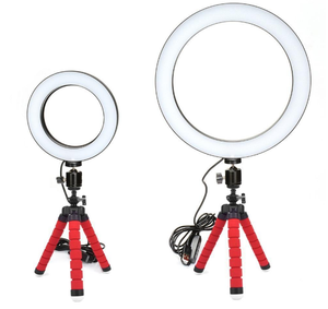 Anel de Luz Profissional Com Tripé (Ring Light) - Frete Grátis